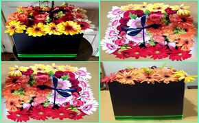 Caja variedad flores